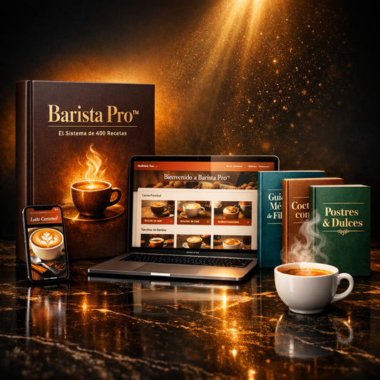 ☕ Barista Pro™ — El Sistema de 400 Recetas