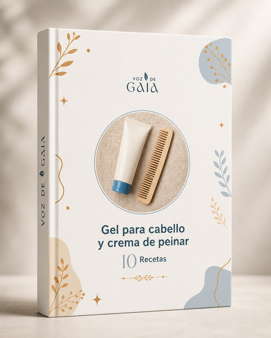 Gel para cabello natural y Crema de peinar casera