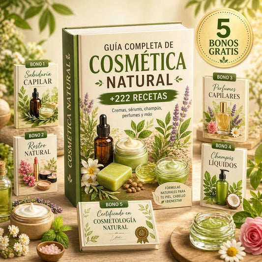 222 Recetas de Cosméticos Naturales